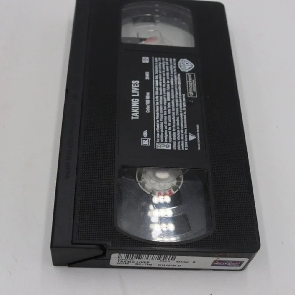 Vintage VHS Horror Movie Angelina Jolie Taking Lives